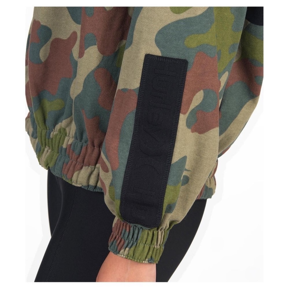 HURLEY Women’s One & Only Dolman Camo Fleece Crewneck Sweatshirt NWT - Picture 9 of 16